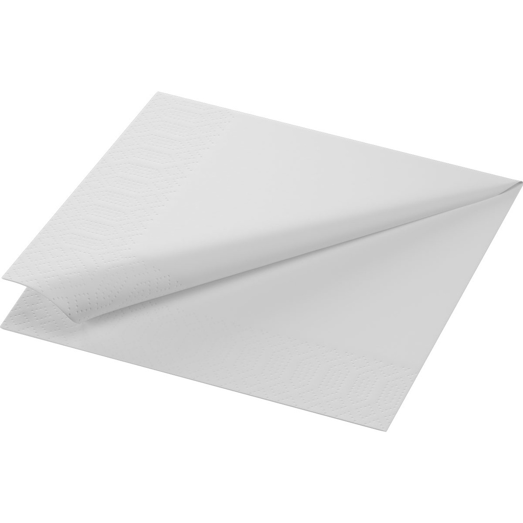 Napkins 2-ply 33x33cm white 16x125st