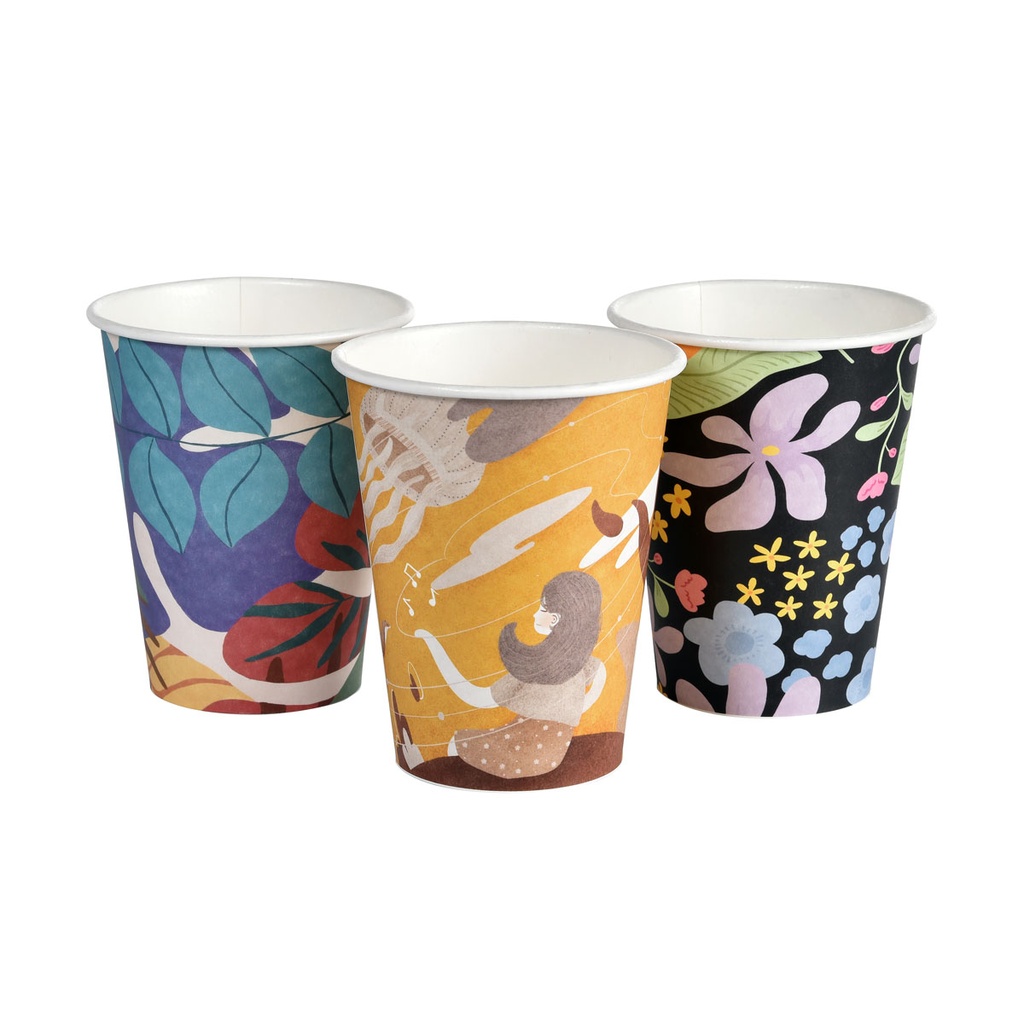 Coffeecup / Biocup PAP/PLA 35cl Art Series (20x50st/doos)