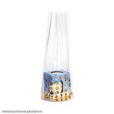 PP diamantzak blanco dia 12x40cm 40my 250st/ds