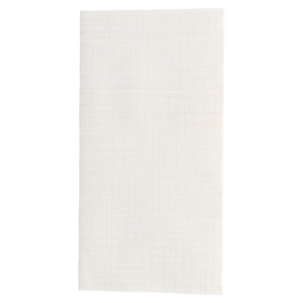 Napkins Airlaid "Kangaroo" 1/8-fold Dry Cotton Ivory 40x40cm (14x50pcs/cs)