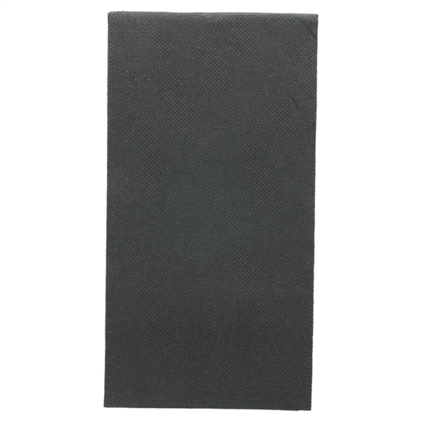 Napkins Black 1/8-fold 40x40cm Double Point (24x50st/doos)