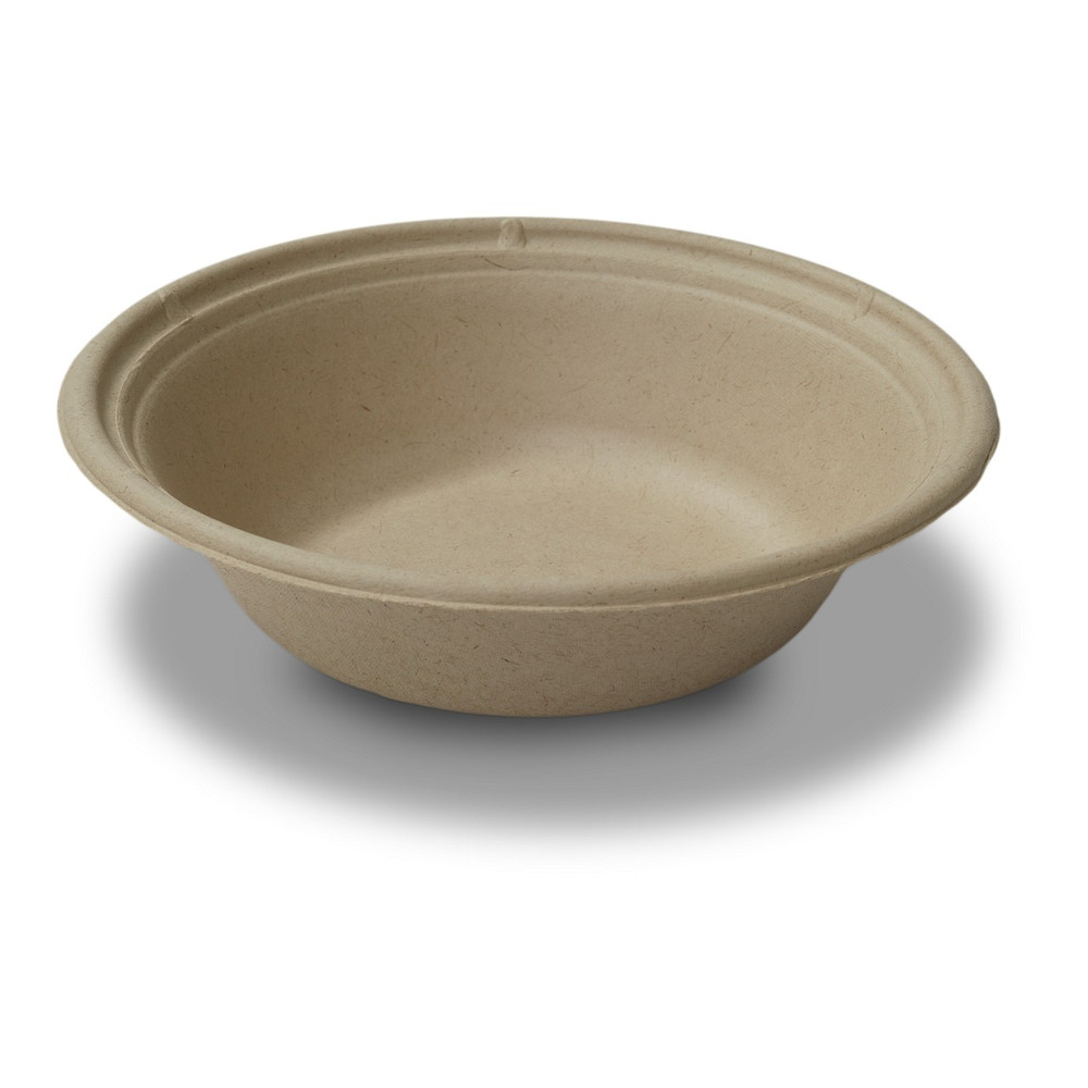 Bagasse (PFAS Free) Tellus 24oz Bowls (bijbehorende deksel is item 460290) 300st/doos