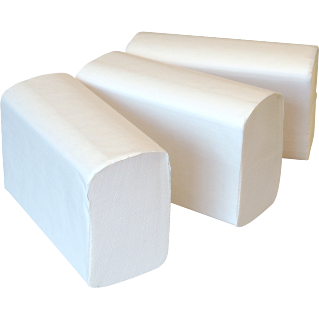 Qleaniq Handdoek Multi-vouw (2-laags) 3000st/ds (voor dispenser 509269)