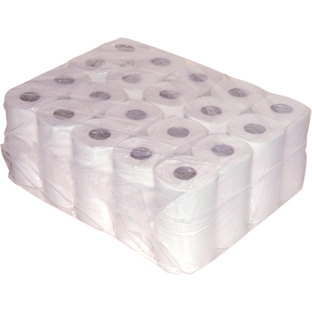Basic Qleaniq toiletpapier 400 vel 2-laags (40rollen/pak)