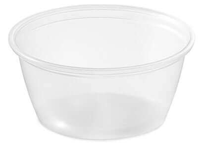 Portion Cup  2oz. Plastic Clear PP 10x250st