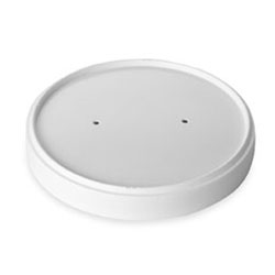Lid for Food Container White fits 12oz/16oz cup 500pcs/cs