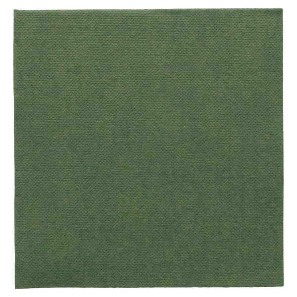 Ecolabel Napkins Double Point 33x33cm Jaguar Green Tissue (1200st/doos)