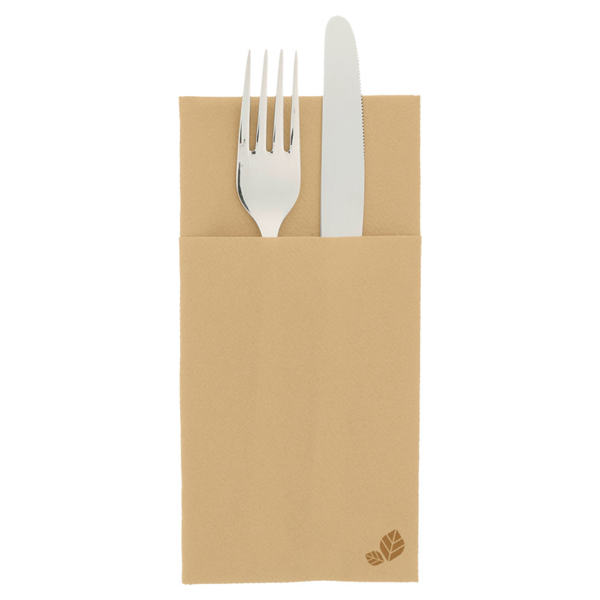 Napkins Airlaid Kangurito 33x40cm Natural Airlaid (14x50st/doos)
