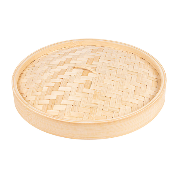 Maxi Dim-Sum Lids diam. 30cm behorende bij item 183.06 Natural Bamboo (per stuk)