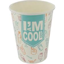Milkshake beker "I'm a cool cup" 16oz 50st/pk