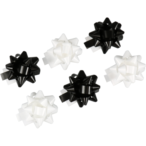 Starbows 10mm 5cm Glossy Assorti (50st/doos)