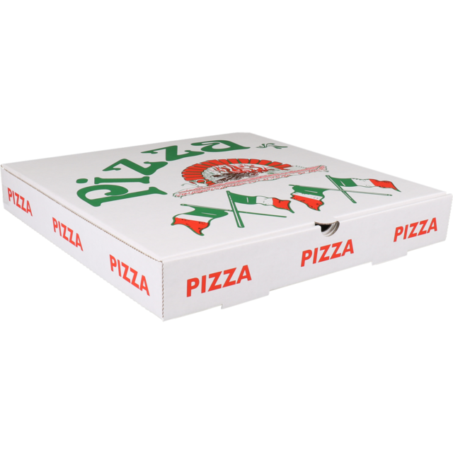 Pizza Box 14" / Doos 36x36x4,5cm Americano 3mm (100st/pak)