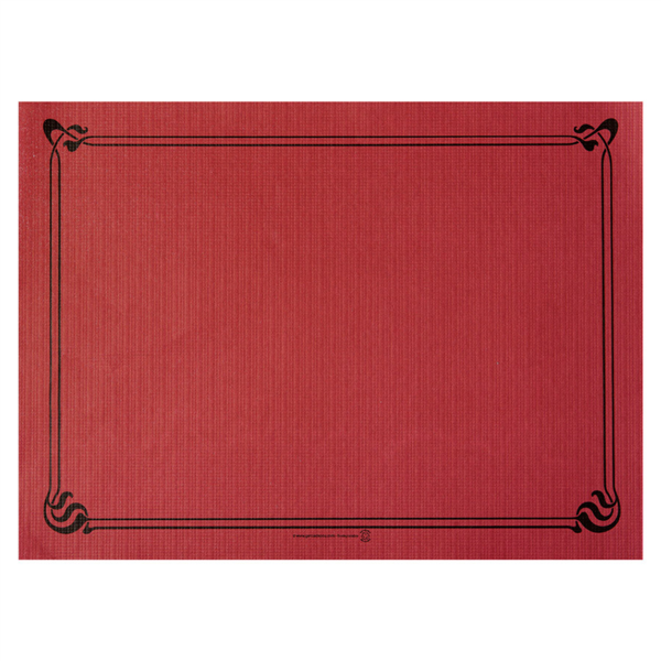 Table Mats 31x43cm Burgundy Cellulose (500st/pak)