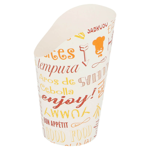 Chips/Fries cups open "Parole" 16oz (50st/pak)