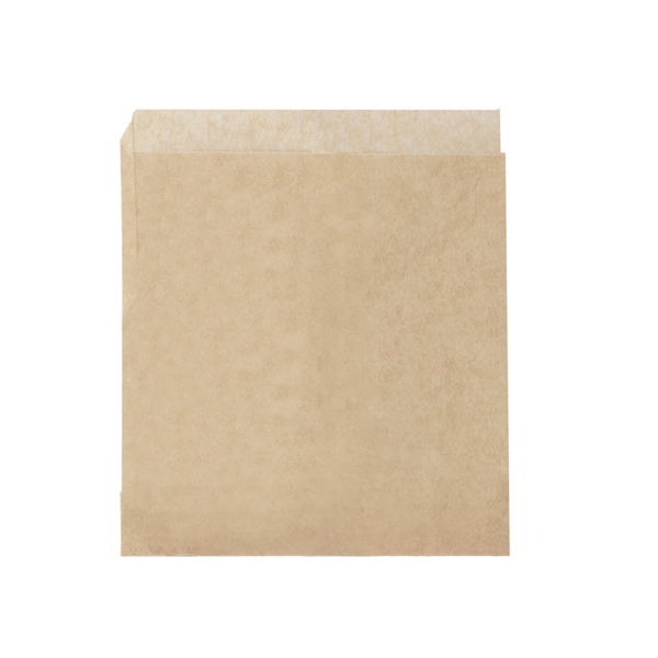 2 sides open Natural greaseproof parch 17x18cm (500st/pak)