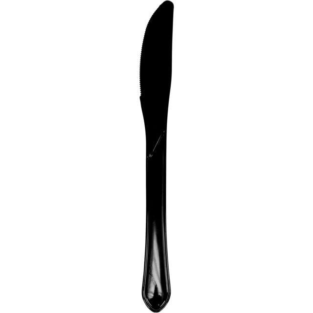 Reusable Mes PP Zwart 19,5cm (50st/zak)
