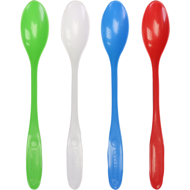 Reusable sorbet lepel Assorti PP 175mm (100st/zak)