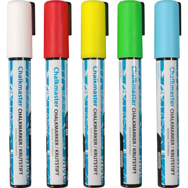 Krijtstiften Set 5mm Kleuren (5 stuks)