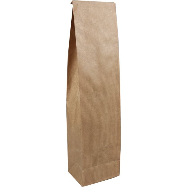 Fleszakken blokbodem Naturel 10x8x41cm (50st/pak)