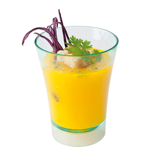 Reusable mini containers 60ml 5,1x6,5cm Sea Green PS (12st/pak)