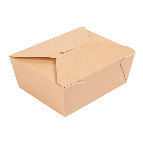 Boxes The Pack #8 15,2x12,1x6,5cm (45oz) Natural Kraft (50st/pak)