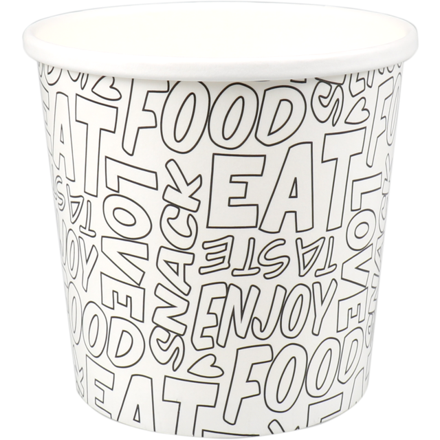 Soepbeker Words 2.0  26oz/750ml (25st/sleeve)
