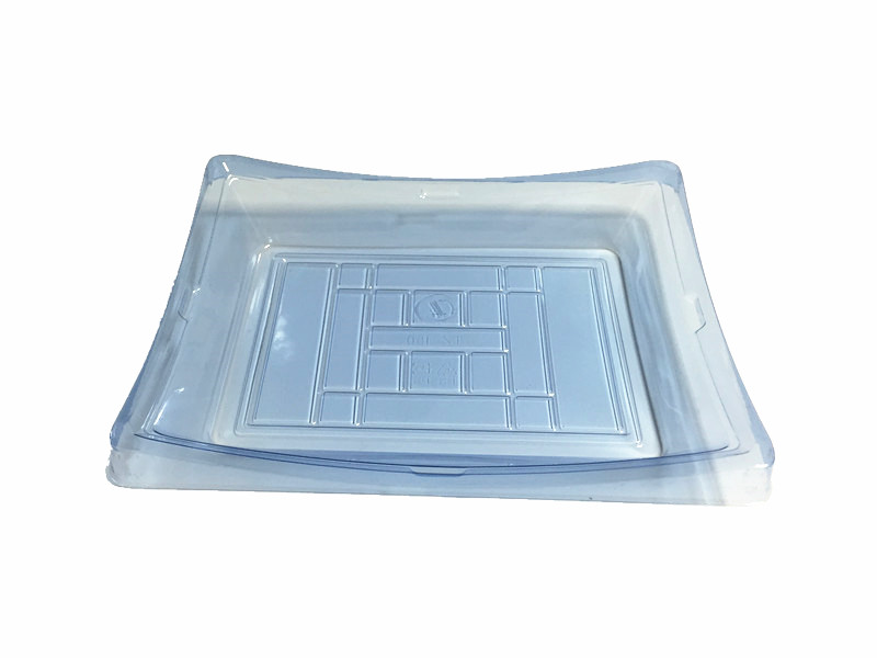 Clear Blue Sushi Tray w/Lids (200st/doos)