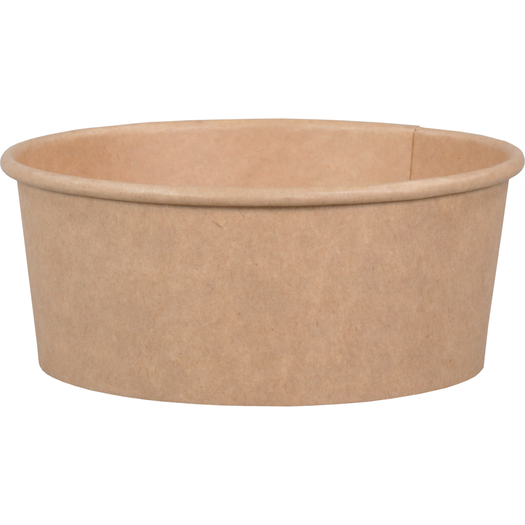 Maaltijdbowl Rond Kraft 750ml Diam. 150mm (300st/doos)
