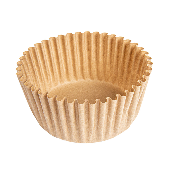 Cases "Petits Fours" Diam. 5cm x 2,7cm Natural Greseproof Parch. (1000st/pak)