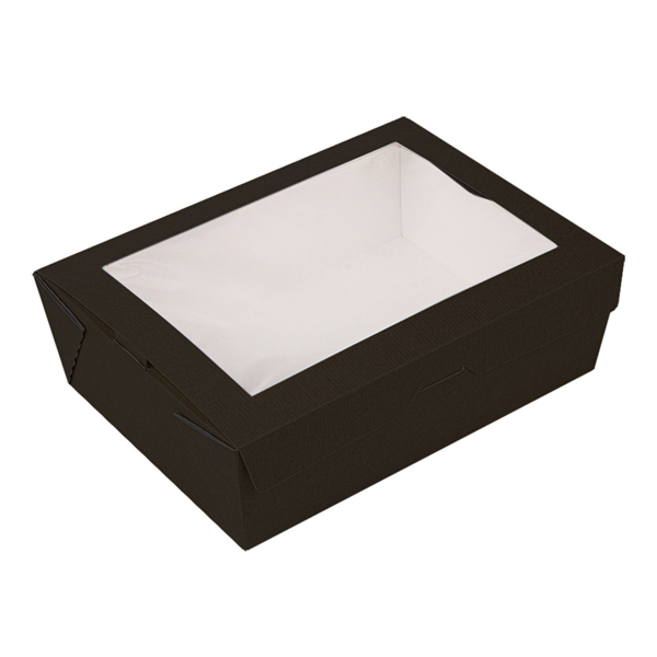 Boxes with Window The Pack 19,8x14x6,4cm Black (25st/pack)