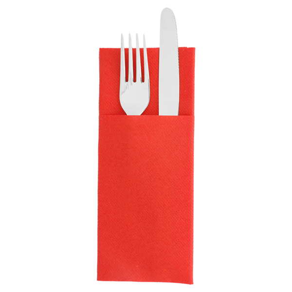 Napkins Cangurito 33x40cm Red Airlaid (700st/doos)