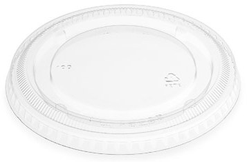 Flat Lid (no slot) for Dessert Cup ADC05 (1000pcs/cs)
