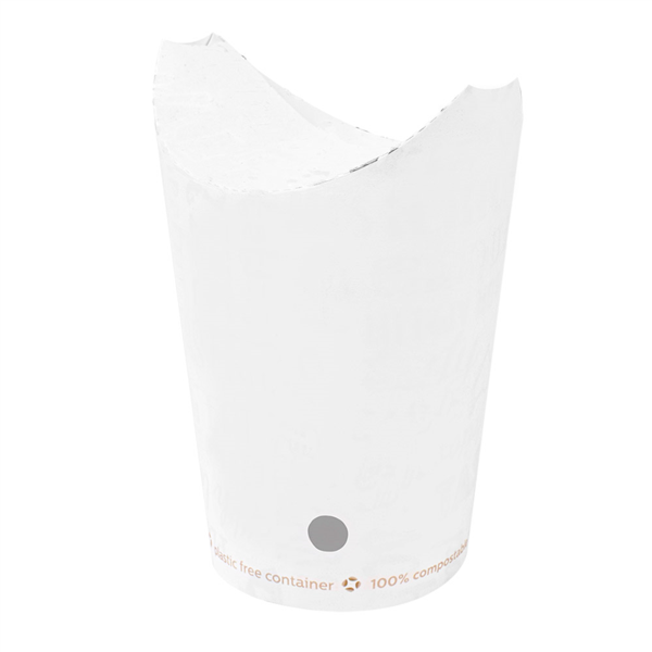 Chips Cups Closed White 16oz (50st/pak) garc