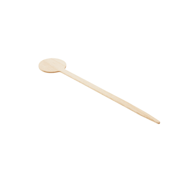 Long Drink Stirrers 15,2cm Natural Wood (100st/pak)