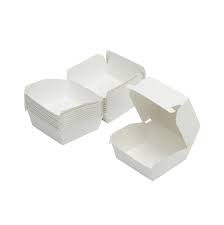Mini Hamburger Doos 85x85x45mm (50st/krimp)