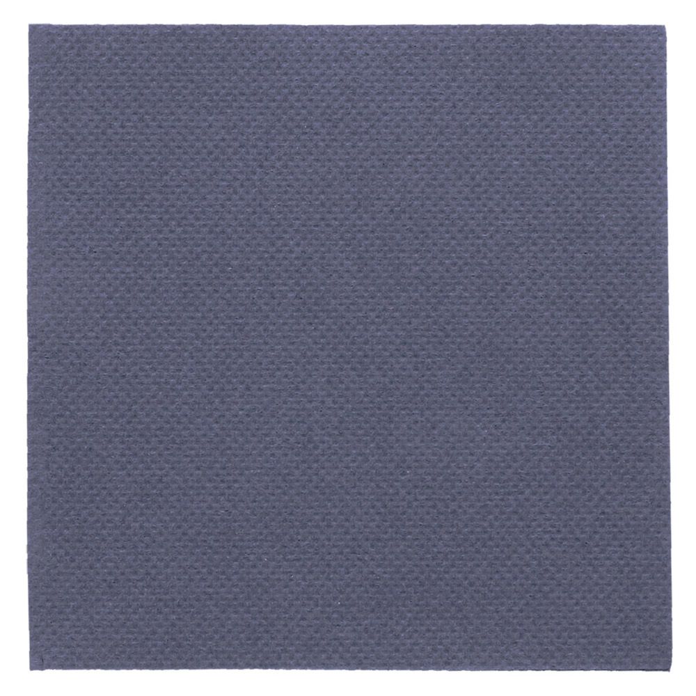 Ecolabel Napkins "Double Point" 20x20cm Navy Blue (2400st/doos) 24x100st