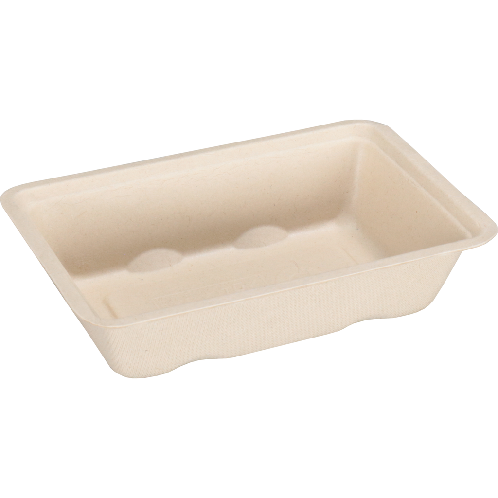 Snackbakje A9 Bagasse (50st/pak)