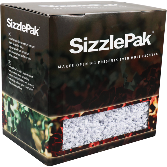 SizzlePak Vulmateriaal Papier Wit (1,25kg/doos)
