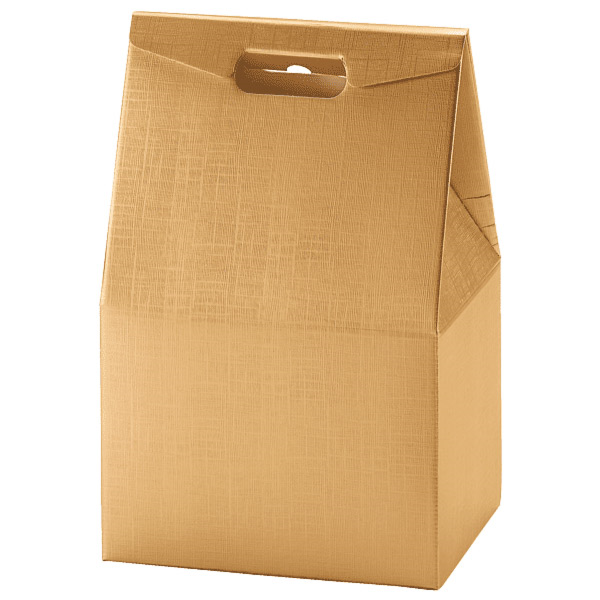 Bags without Handle 28x20x41cm Gold Cardboard (per stuk)
