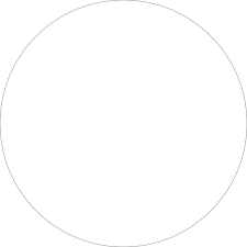 Round Labels Fluorescent White 2" (500pcs/roll)