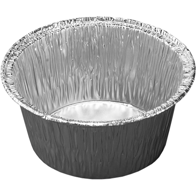 Aluminium cup rond Diam. 80mm (50st/pak)