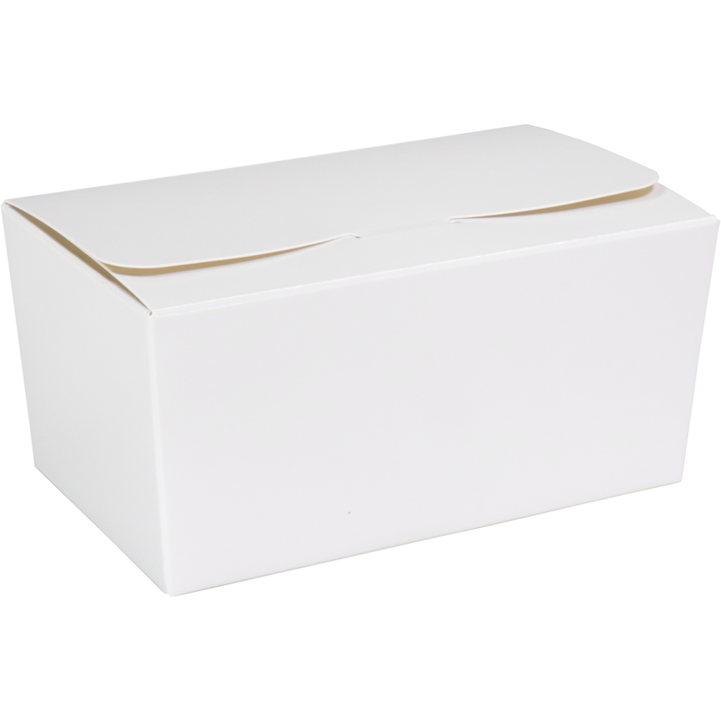 Ballotin Wit Karton 375gr 125x73x62mm (per stuk)