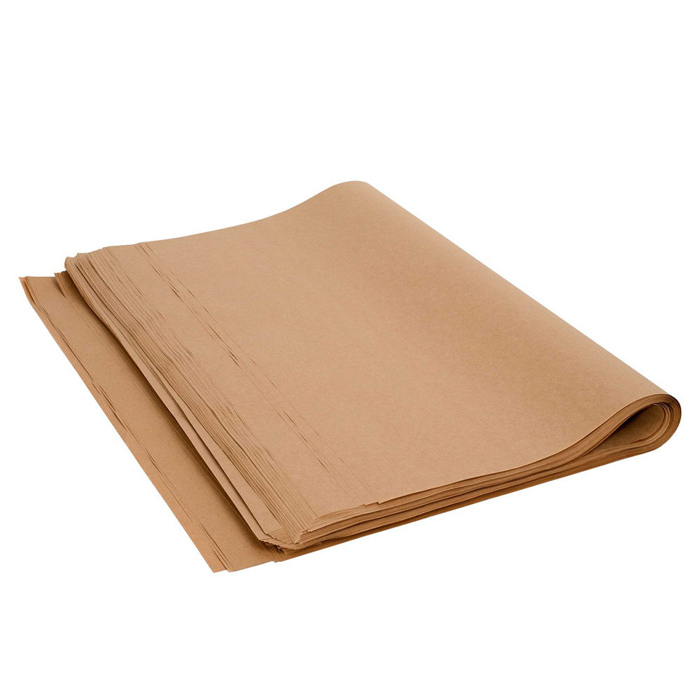 Inpak papier Bruin Kraft Gestreept 100x75cm (6-1/2kg)