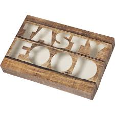 Cateringdoos TASTY FOOD 56x38x8cm (40st/doos)