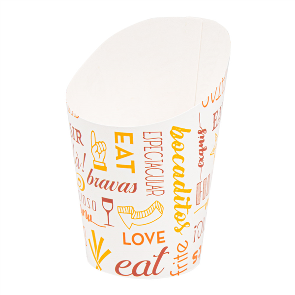 Chips/Fries cups open "Parole" 9oz (100st/pak)