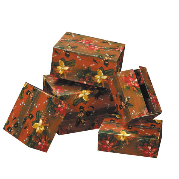 Christmas Box 55x39x30cm Cardboard (per stuk)