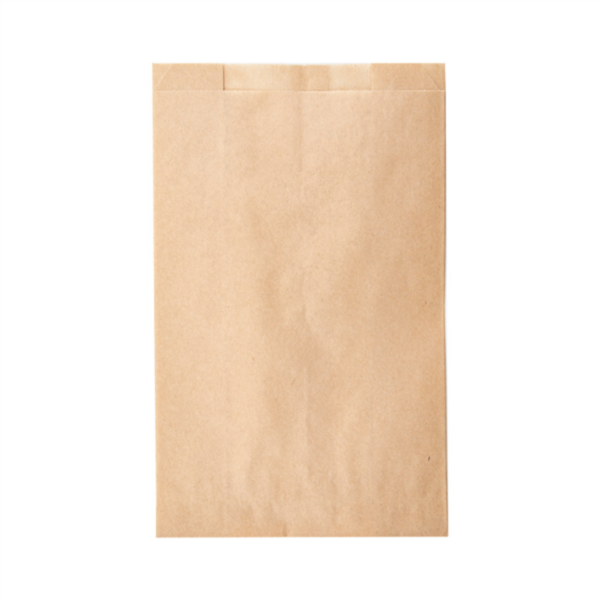 Bags "Pfas Free" Grill&Go 14+7x22cm Natural Greaseproof (500st/pak)