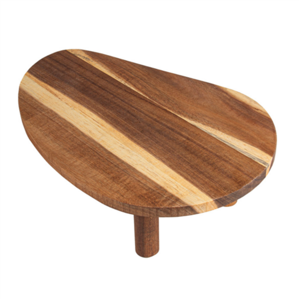 Buffet Riser 40,5x27,3x12,7cm Natural Wood (per stuk)