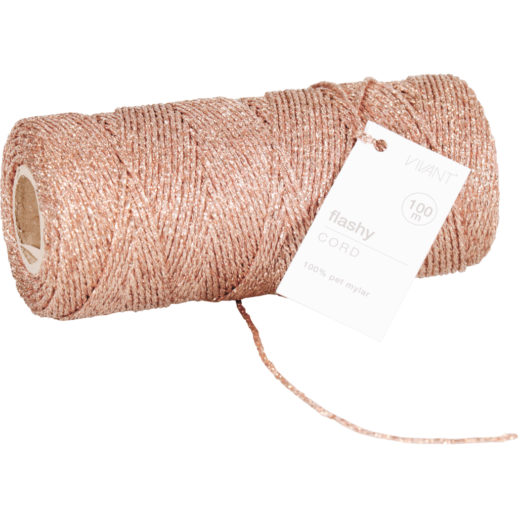 Koord Flashy Koper 100ml (diam. 1,5mm) / per rol