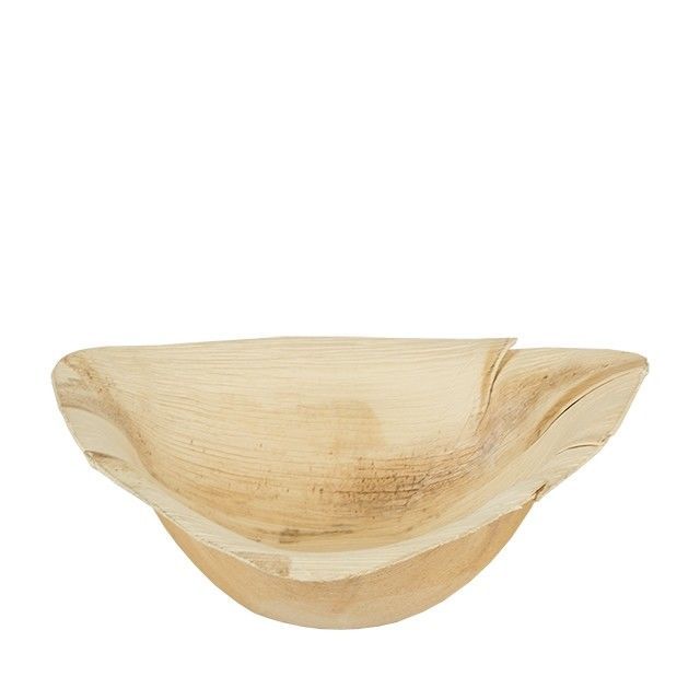 Palmblad kom "Trigon" 600ml / 211x204x66mm (25st/pak) 12172